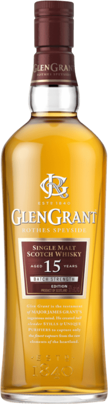 61,95 € Envoi gratuit | Whisky Single Malt Glen Grant Royaume-Uni 15 Ans Bouteille 1 L