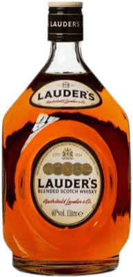 18,95 € Envio grátis | Whisky Blended Lauder's Reino Unido Garrafa 1 L