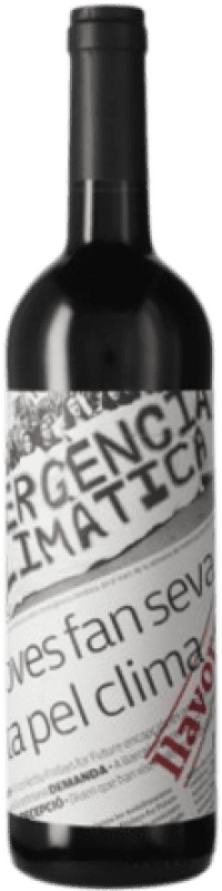 94,95 € Free Shipping | Red sparkling La Vinyeta Llavors Negre Barrica D.O. Empordà Spain Merlot, Syrah, Cabernet Sauvignon, Cabernet Franc, Samsó Special Bottle 5 L