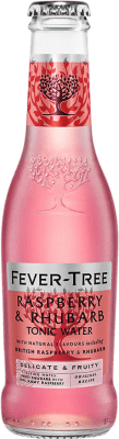 7,95 € 免费送货 | 盒装4个 碳酸饮料 Fever-Tree 英国 小瓶装 20 cl Raspberry — 覆盆子, Tonic Water — 奎宁水, Rhubarb — 大黄