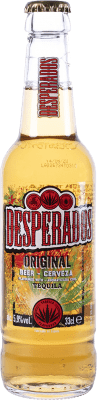 11,95 € 免费送货 | 盒装6个 啤酒 Desperados 法国 三分之一升瓶 33 cl