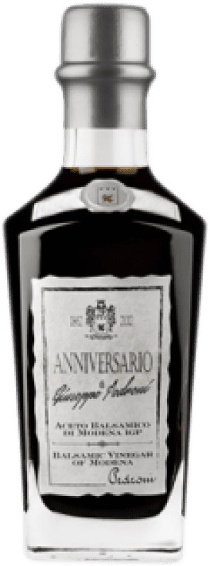 17,95 € Kostenloser Versand | Essig Pedroni Anniversario Italien Trebbiano Kleine Flasche 25 cl