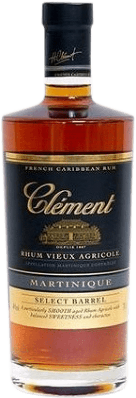 41,95 € Envoi gratuit | Rhum Clément Sélection, Barrel — Fût Martinique 1 L