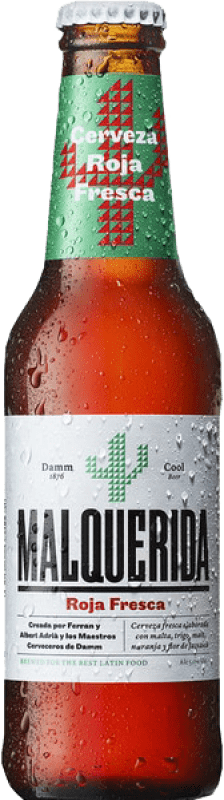 6,95 € Envoi gratuit | Boîte de 6 unités Bière Estrella Damm Malquerida D.O. Catalunya Espagne Petite Bouteille 25 cl