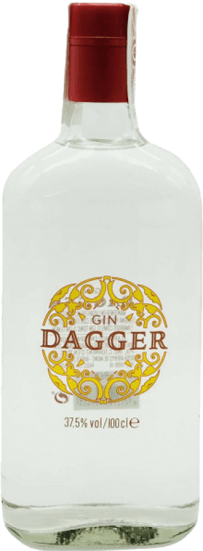 7,95 € Envio grátis | Gin Destil·leries del Maresme Dagger Gin D.O. Catalunya Espanha Garrafa 1 L