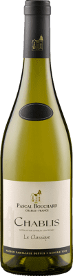 29,95 € Spedizione Gratuita | Vino Bianco Pascal Bouchard A.O.C. Chablis Francia Chardonnay 75 cl