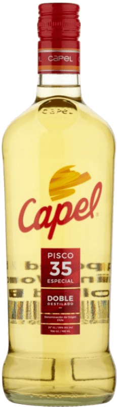17,95 € Spedizione Gratuita | Pisco Pisquera de Chile Capel Speciale Chile 1 L