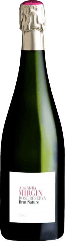 27,95 € Kostenloser Versand | Rosé Sekt Alta Alella Mirgin Rosé D.O. Cava Spanien Monastrell Magnumflasche 1,5 L