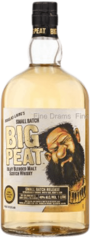 47,95 € 送料無料 | ウイスキーシングルモルト Douglas Laing's Big Peat Small Batch イギリス ボトル 1 L