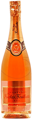 49,95 € Free Shipping | Rosé sparkling Nicolas Feuillatte Rose Brut Grand Reserve A.O.C. Champagne Champagne France Bottle 75 cl
