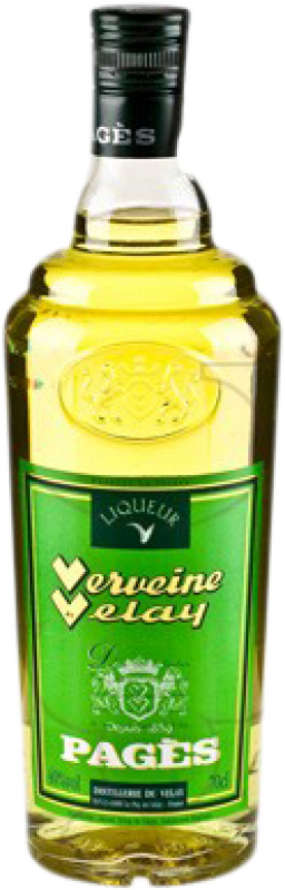 27,95 € Free Shipping | Spirits Pagès Verveine Velay Groc Auvernia France Bottle 70 cl