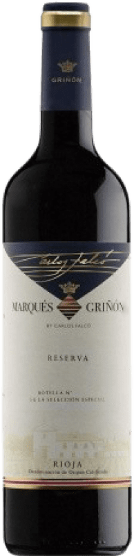13,95 € Free Shipping | Red Wine Marqués de Griñón Reserve — Aged D.O.Ca. Rioja The Rioja Spain 75 cl