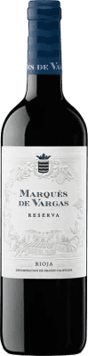 199,95 € Бесплатная доставка | Красное вино Marqués de Vargas Резерв D.O.Ca. Rioja Ла-Риоха Испания Tempranillo, Grenache, Mazuelo, Carignan, Altesse Бутылка Иеровоам-Двойной Магнум 3 L