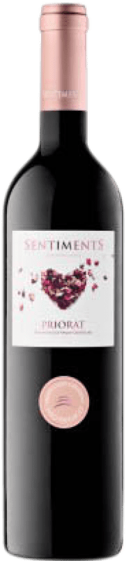 16,95 € 免费送货 | 红酒 Unique Vins Sentiments 年轻的 D.O.Ca. Priorat 加泰罗尼亚 西班牙 Mazuelo, Grenache Tintorera, Carignan 瓶子 75 cl