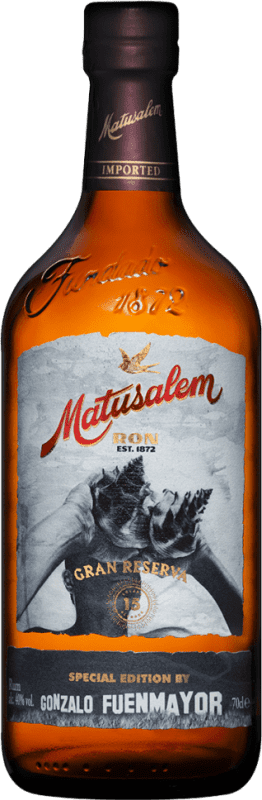 31,95 € Free Shipping | Rum Matusalem Fuenmayor Limited Edition Dominican Republic 15 Years 70 cl