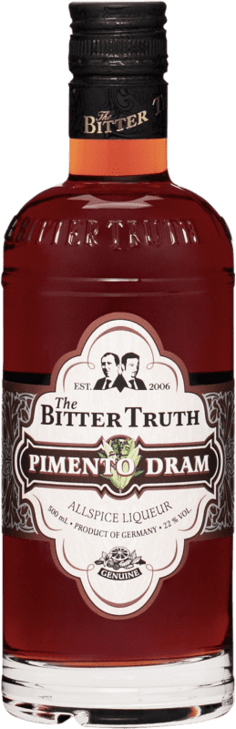 29,95 € Envío gratis | Refrescos y Mixers Bitter Truth Pimento Dram Alemania Botella Medium 50 cl