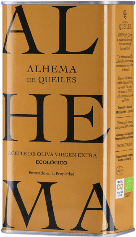 21,95 € Envoi gratuit | Huile d'Olive Alhema de Queiles Oli Espagne Canette Spéciale 1 L