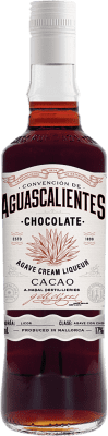 15,95 € Envío gratis | Crema de Licor Antonio Nadal Aguascalientes Chocolate España Botella 70 cl