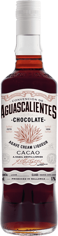 15,95 € Free Shipping | Cream Liqueur Antonio Nadal Aguascalientes Chocolate Spain Bottle 70 cl