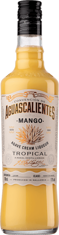 15,95 € Free Shipping | Cream Liqueur Antonio Nadal Aguascalientes Spain 70 cl Agave, Mango, Tropical