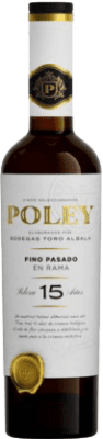 16,95 € Бесплатная доставка | Крепленое вино Toro Albalá Poley Fino Pasado старения D.O. Montilla-Moriles Andalucía y Extremadura Испания бутылка Medium 50 cl