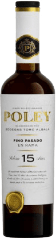 16,95 € Бесплатная доставка | Крепленое вино Toro Albalá Poley Fino Pasado старения D.O. Montilla-Moriles Andalucía y Extremadura Испания бутылка Medium 50 cl