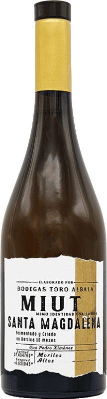47,95 € Бесплатная доставка | Креплёное вино Toro Albalá Miut Santa Magdalena Crianza — Крианса D.O. Montilla-Moriles Andalucía y Extremadura Испания 75 cl
