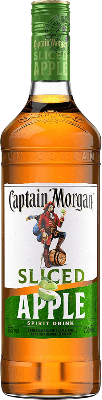 23,95 € Envoi gratuit | Rhum Captain Morgan Sliced Apple Jamaïque Bouteille 70 cl