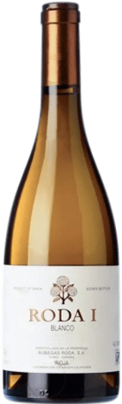 78,95 € Envoi gratuit | Vin blanc Bodegas Roda Roda I Blanco Crianza D.O.Ca. Rioja La Rioja Espagne Malvasía, Grenache Blanc, Macabeo Bouteille 75 cl
