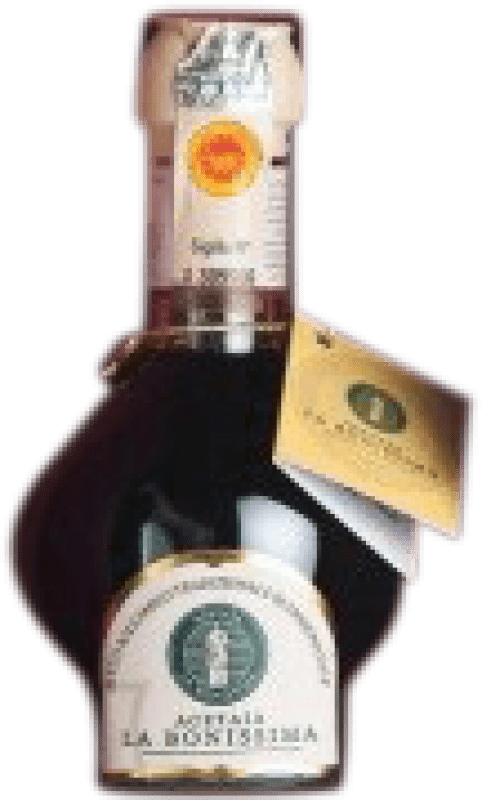 85,95 € Kostenloser Versand | Essig La Bonissima Extra Vecchia Vermell Balsamico D.O.C. Modena Italien Xarel·lo Vermell Miniaturflasche 10 cl