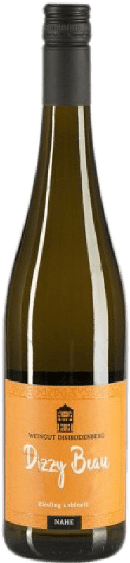 15,95 € Бесплатная доставка | Белое вино Weingut Disibodenberg Dizzy Beau Kabinett Молодой Q.b.A. Nahe Германия Riesling, Cabernet бутылка 75 cl