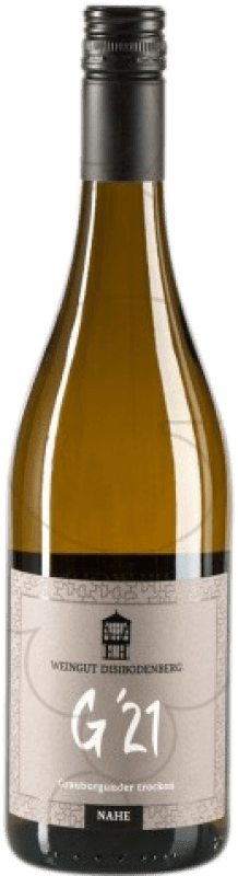 16,95 € Free Shipping | White Wine Weingut Disibodenberg Young Q.b.A. Nahe Germany Pinot Gris 75 cl