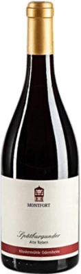 27,95 € Envio grátis | Vinho branco Weingut Disibodenberg Montfort Auslese Crianza Q.b.A. Nahe Alemanha Pinot Preto Garrafa Medium 50 cl