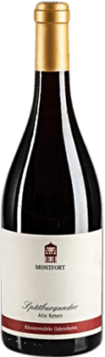 28,95 € Free Shipping | White Wine Weingut Disibodenberg Montfort Auslese — Selected Harvest Crianza — Aged Q.b.A. Nahe Germany Pinot Noir Medium Bottle 50 cl