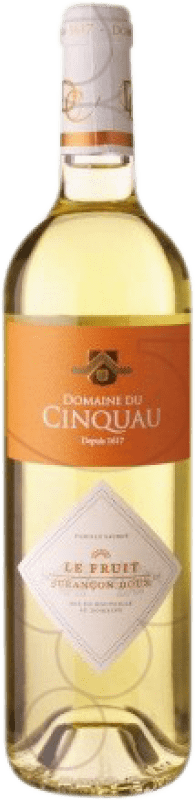 14,95 € Free Shipping | Sweet Wine Domaine du Cinquau Le Fruit A.O.C. Jurançon France Petit Manseng, Gros Manseng 75 cl
