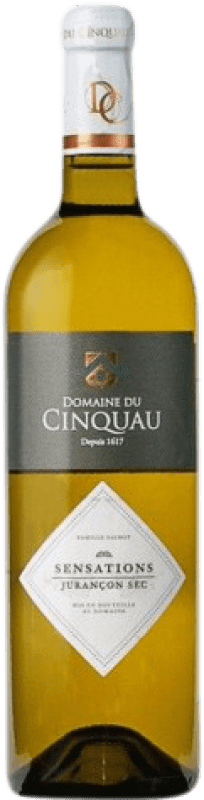 19,95 € Free Shipping | White wine Domaine du Cinquau Sensations Dry A.O.C. Jurançon France Petit Manseng, Gros Manseng, Petit Corbu Bottle 75 cl