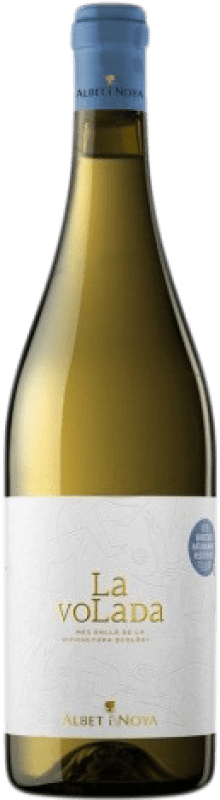 17,95 € Free Shipping | White wine Albet i Noya La Volada Blanco Young Catalonia Spain Bottle 75 cl