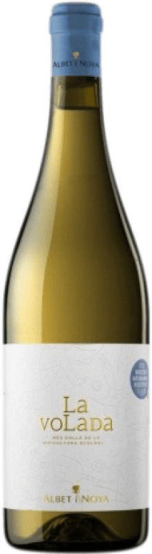 13,95 € Envío gratis | Vino Blanco Albet i Noya La Volada Joven Cataluña España Botella 75 cl