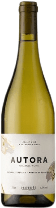 9,95 € Envio grátis | Vinho branco Bertha Autora Jovem D.O. Penedès Catalunha Espanha Mascate, Macabeo, Xarel·lo Garrafa 75 cl