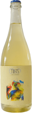 13,95 € Envío gratis | Vino blanco Celler Tuets Tot Ancestral Blanco Cataluña España Macabeo, Parellada, Moscatel Botella 75 cl