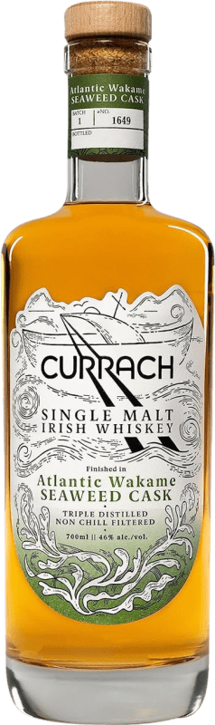59,95 € Envío gratis | Whisky Single Malt Currach Kombu Irlanda Botella 70 cl