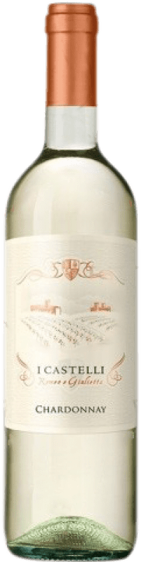 7,95 € 送料無料 | 白ワイン I Castelli. Blanc 若い I.G.T. Veneto ベネト イタリア Chardonnay ボトル 75 cl