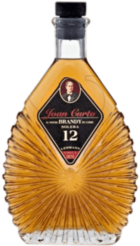 24,95 € Envío gratis | Brandy Curto Solera España 12 Años Botella 70 cl