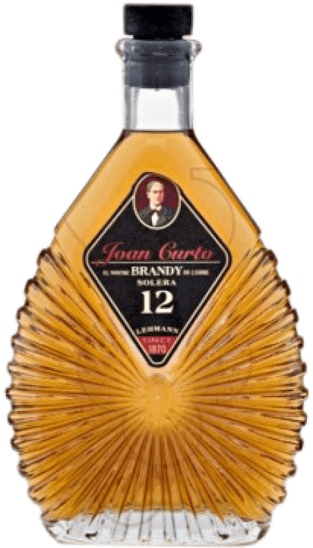 24,95 € Spedizione Gratuita | Brandy Curto Solera Spagna 12 Anni 70 cl