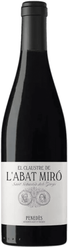 24,95 € Free Shipping | Red wine Parxet Claustre de l'Abat Miró Aged D.O. Penedès Catalonia Spain Bottle 75 cl