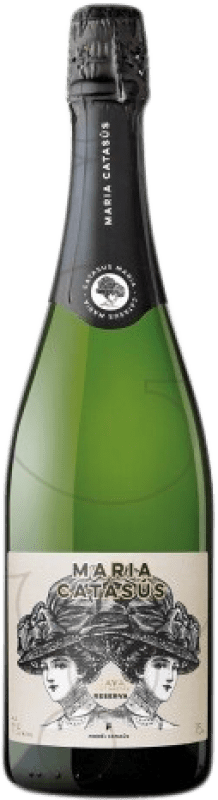 10,95 € Envoi gratuit | Vin Mousseux Blanc Ferré i Catasús Maria Catasús Brut Nature Réserve D.O. Cava Catalogne Espagne Macabeo — Macabeu, Xarel·lo 75 cl