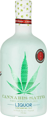 34,95 € Envío gratis | Licores Cannabis Sativa Liquor Países Bajos Botella 70 cl