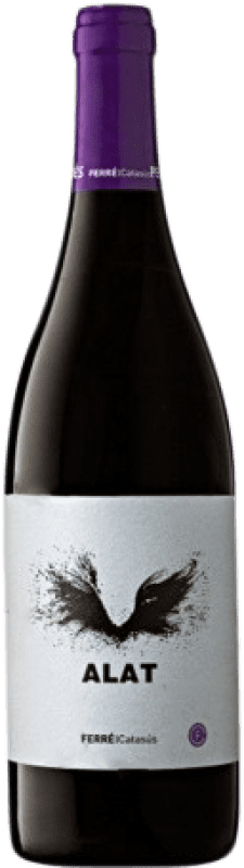 14,95 € Free Shipping | Red wine Ferré i Catasús Alat Aged D.O. Penedès Catalonia Spain Merlot Bottle 75 cl