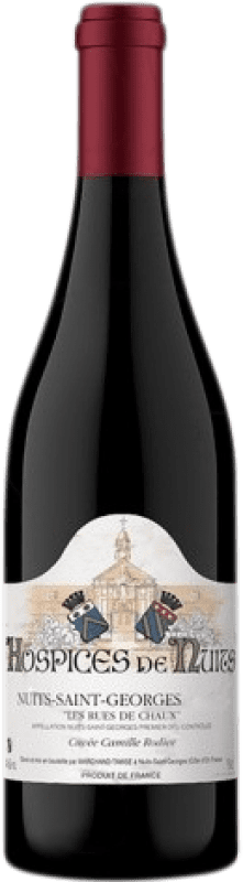 129,95 € Free Shipping | Red wine Francoise Chauvenet Les Fleurières Les Plantes au Baron A.O.C. Nuits-Saint-Georges Burgundy France Pinot Black Bottle 75 cl