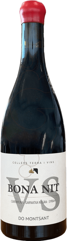 22,95 € 免费送货 | 红酒 Terra i Vins Bona Nit VS Negre 岁 D.O. Montsant 加泰罗尼亚 西班牙 瓶子 75 cl